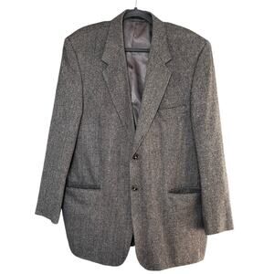 Von Furstenberg tan silk suit blazer sports jacket brown size 44L